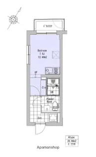東京都世田谷区羽根木1丁目【マンション】の間取り