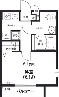 リブリ・永福【1階】の間取り