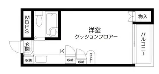 ラ・レジダンス・ド・リュックス【4階】の間取り