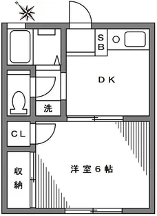 シティーホームズ1【2階】の間取り