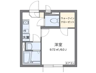 クレイノグラシア【1階】の間取り