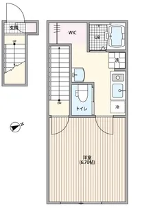 東京都武蔵野市吉祥寺本町4丁目【アパート】の間取り