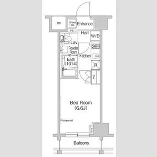 プラウドフラット富士見台【9階】の間取り