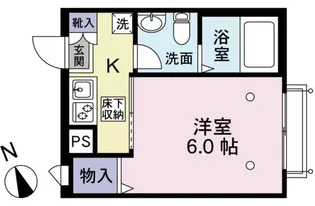 ウィステリア高円寺【1階】の間取り