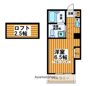 コーポヤマト・グランデ【1階】の間取り