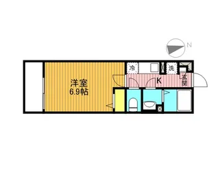 リブリ・三鷹ザ・テラス【1階】の間取り