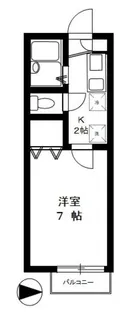 フレア・プランドールA【1階】の間取り