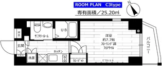 グランドコンシェルジュ南調布【8階】の間取り