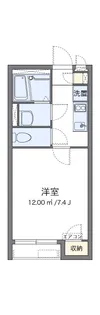 クレイノ中野新橋【1階】の間取り