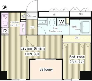 T.BRAND世田谷【9階】の間取り