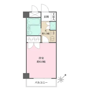 サンフローラ【3階】の間取り