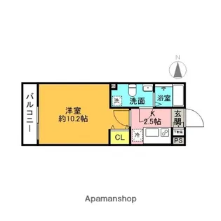 アーバンステージ荻窪【1階】の間取り