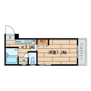 東京都世田谷区北烏山1丁目【アパート】の間取り