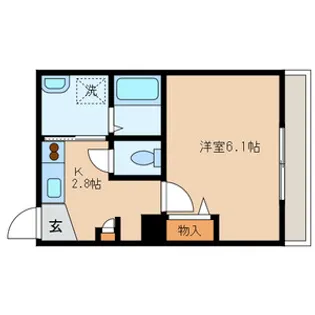 メゾン・ル・ソール【2階】の間取り