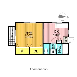 メゾントキワ【2階】の間取り