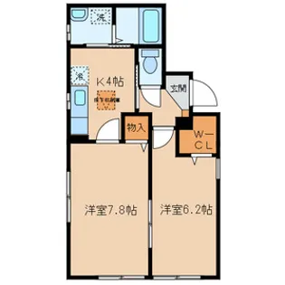 リビオン【1階】の間取り