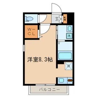 東京都中野区松が丘2丁目【アパート】の間取り