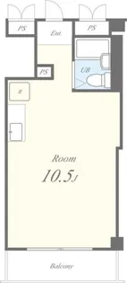 セレステ三軒茶屋【2階】の間取り