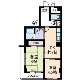 東京都練馬区谷原1丁目【マンション】の間取り