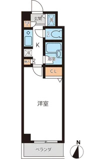 CITY SPIRE 国分寺【1階】の間取り
