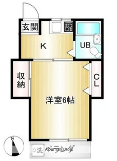 メゾン小泉【2階】の間取り