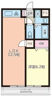 レジデンス荻窪【2階】の間取り