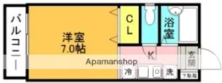 東京都杉並区浜田山1丁目【マンション】の間取り