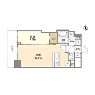コンフォリア桜上水【2階】の間取り