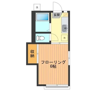 東京都練馬区上石神井1丁目【アパート】の間取り