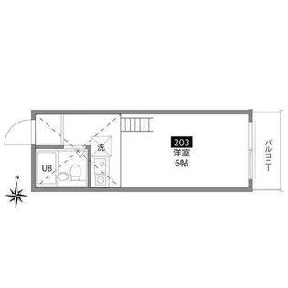 ライフピアエミリア【2階】の間取り