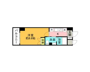 DAFFITTO 三鷹【1階】の間取り