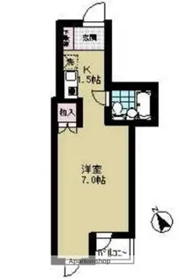 東京都小金井市本町6丁目【マンション】の間取り