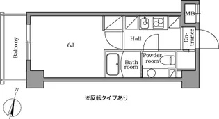レジディア中村橋【7階】の間取り