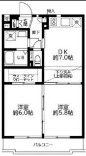 レジディア吉祥寺【1階】の間取り