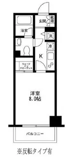 レジディア荻窪【1階】の間取り