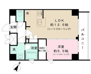 東京都杉並区浜田山3丁目【マンション】の間取り