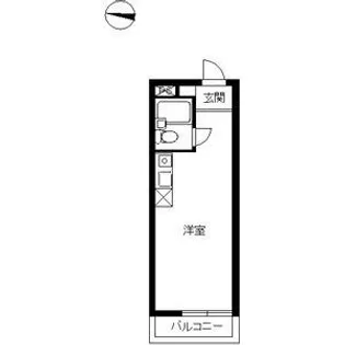 スカイコート荻窪第3【103号室号室】の間取り