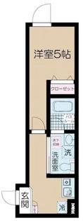 フェリーチェ桜上水A【1階】の間取り