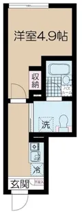 フェリーチェ桜上水A【2階】の間取り