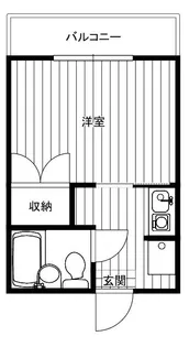 東京都小金井市貫井南町5丁目【アパート】の間取り
