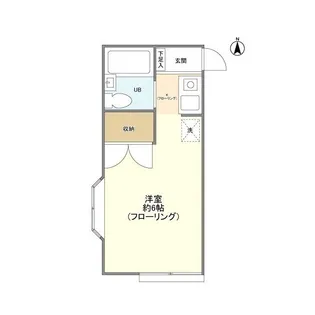 アドニス元町【1階】の間取り