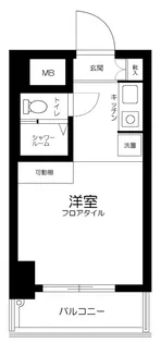 東京都武蔵野市境南町2丁目【マンション】の間取り