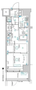 東京都中野区本町5丁目【マンション】の間取り