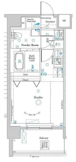 東京都中野区本町5丁目【マンション】の間取り