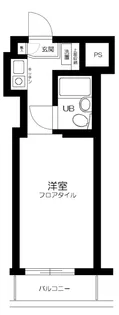 東京都世田谷区三軒茶屋2丁目【マンション】の間取り