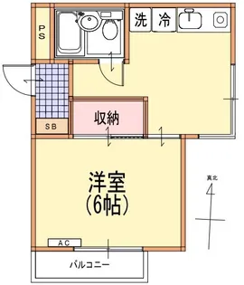 コーポラスモリノ【3階】の間取り