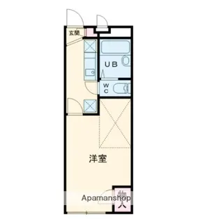 東京都小金井市前原町1丁目【アパート】の間取り