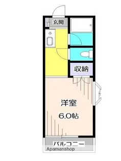 東京都中野区松が丘1丁目【マンション】の間取り