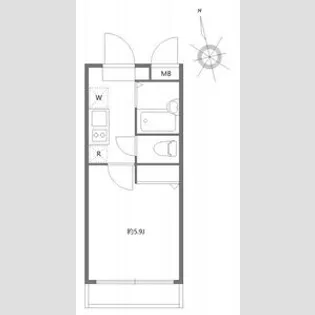 エタニティ【1階】の間取り