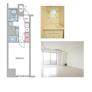 パークフラッツ西早稲田【6階】の間取り